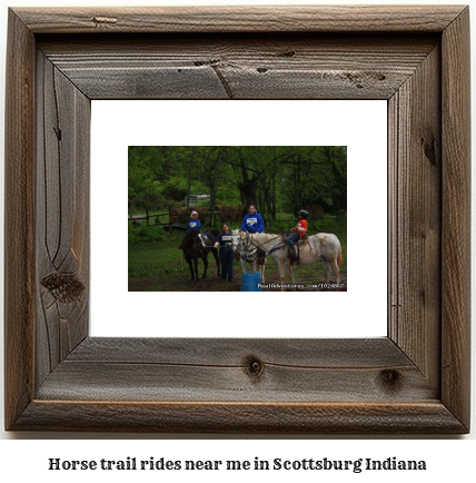 horse trail rides near me in Scottsburg, Indiana